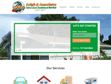 Tablet Screenshot of gatorinsuranceservice.com